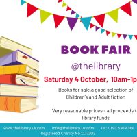 Read more about Book Sale – Saturday 4 October, 10am-1pm